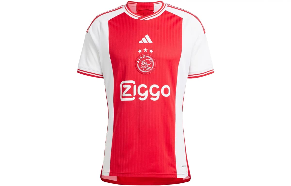 Adidas Ajax Amsterdam Kişi Futbol Forması Tünd Qırmızı