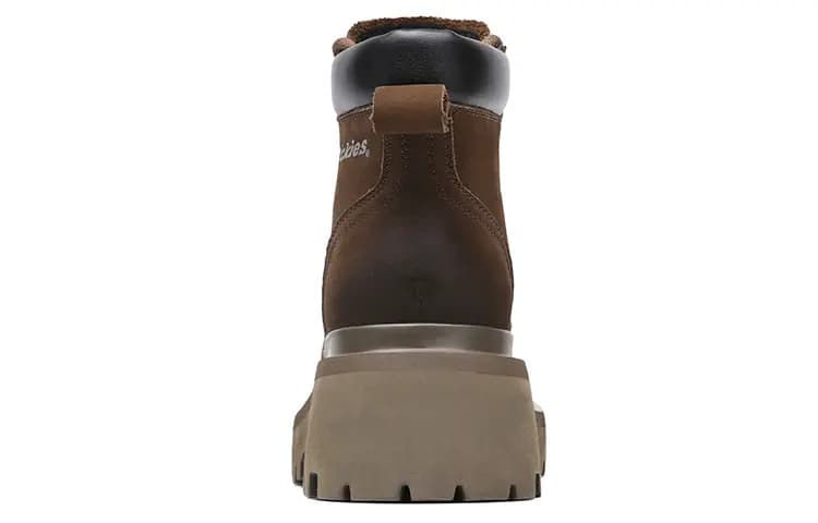 Dickies Martin Qısa Boğazlı Çəkmə Qadın Tünd Qəhvəyi 4