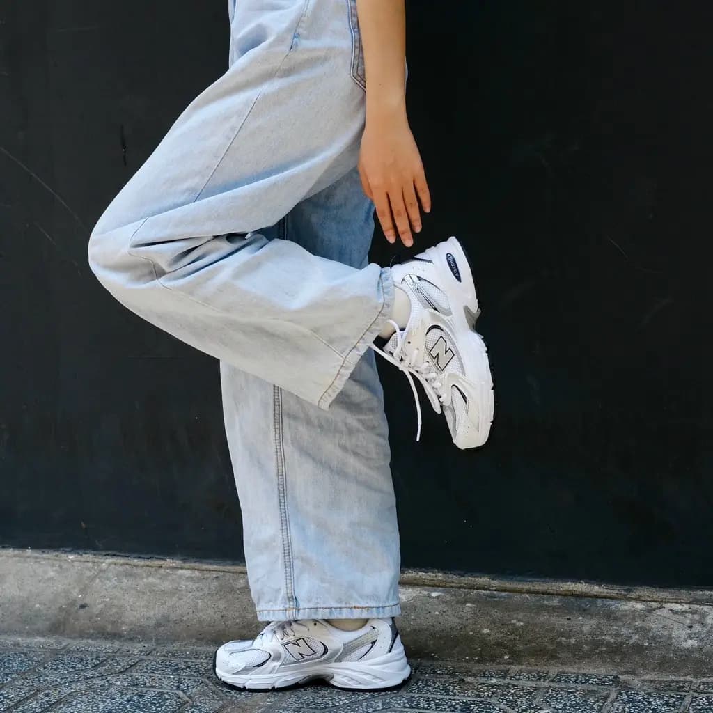 New Balance 530 White Natural Indigo GS 2