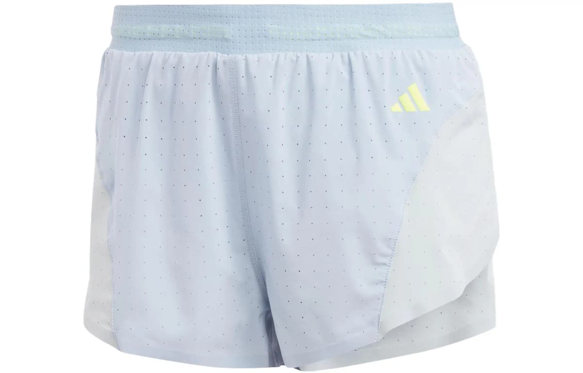 adidas Loqo Printli İdman Şortu Qadın Mavi