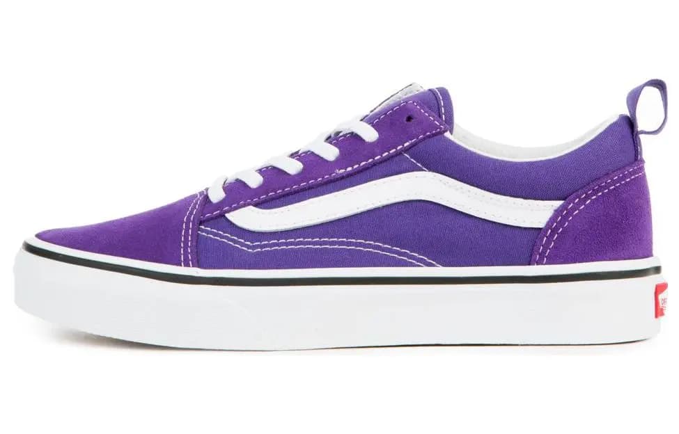 Vans Old Skool Elastic Lace Uşaq Ayaqqabısı 'Heliotrope'