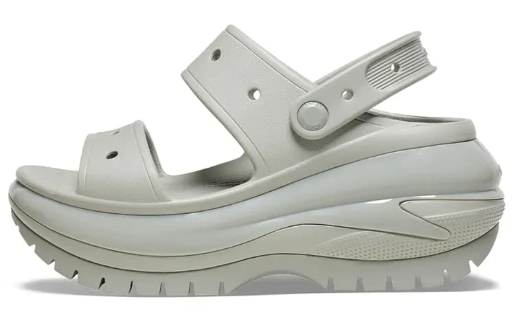 Crocs Mega Crush Sandals 'Elephant' Women's 4