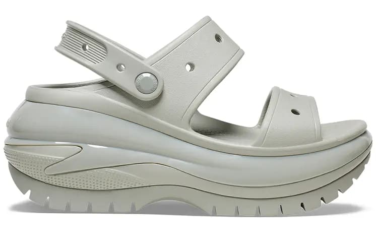 Crocs Mega Crush Sandals 'Elephant' Women's 5