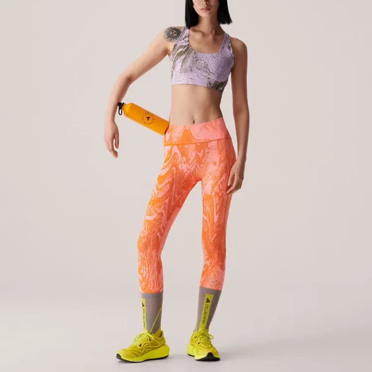 Stella Mccartney X Adidas İdman Alt Paltarı Qadın Çəhrayı/Bənövşəyi 5