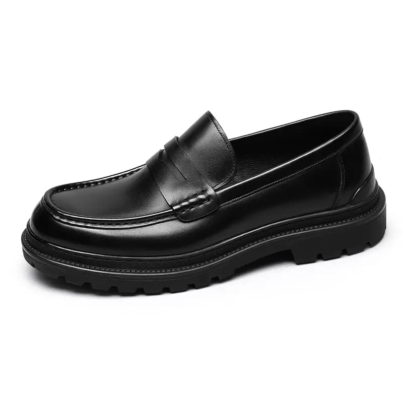 GOLDLION Kişi Loafer Qara