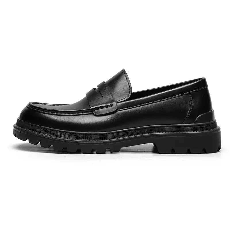 GOLDLION Loafers Flat Men's Black 2