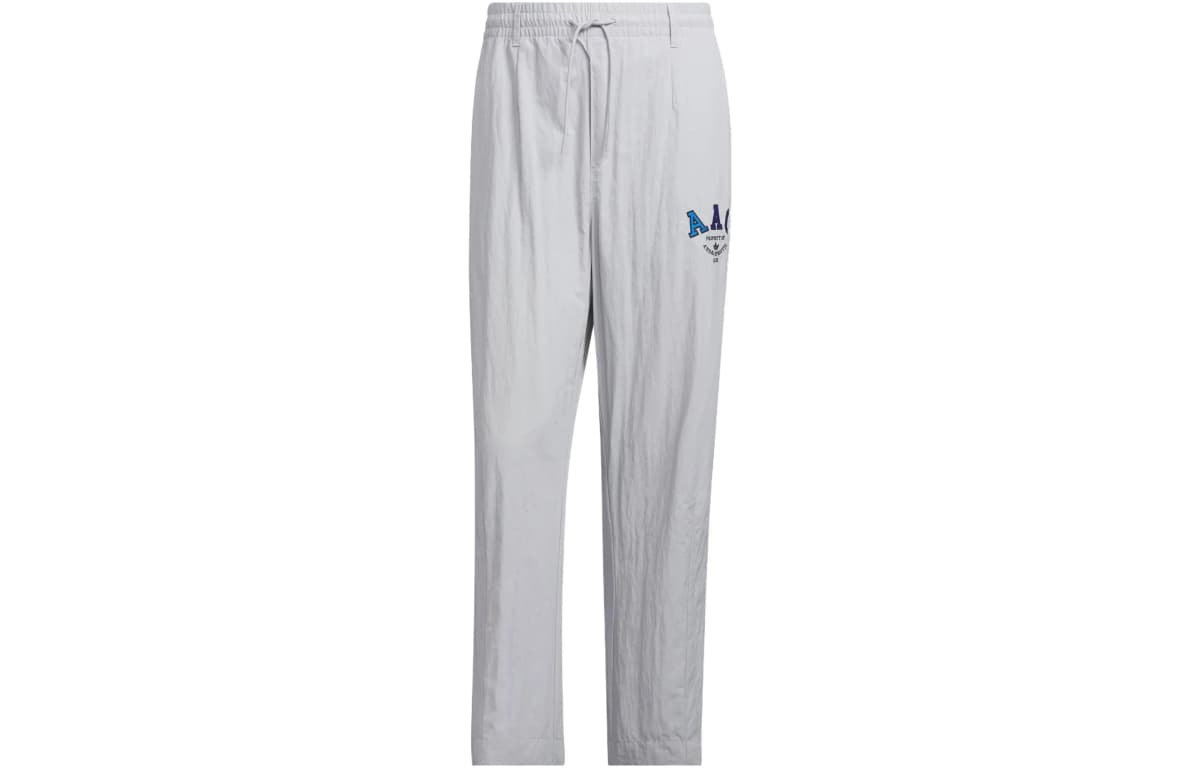Adidas Originals Sports Pants Men Solid Light Gray