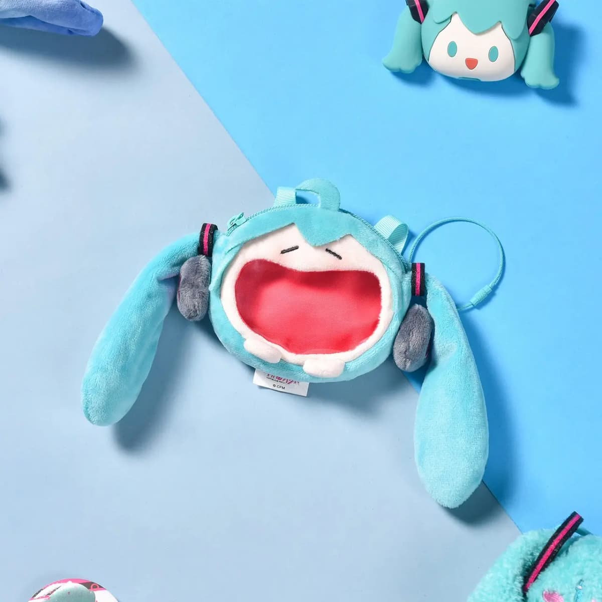 BEMOE Hatsune Miku Miku Ita Bag Headphone Bag Cute Body UWA Multi-Function Bag Backpack Crossbody Bag IP Merchandise 5