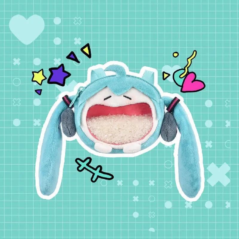 BEMOE Hatsune Miku Miku Ita Bag Headphone Bag Cute Body UWA Multi-Function Bag Backpack Crossbody Bag IP Merchandise 2