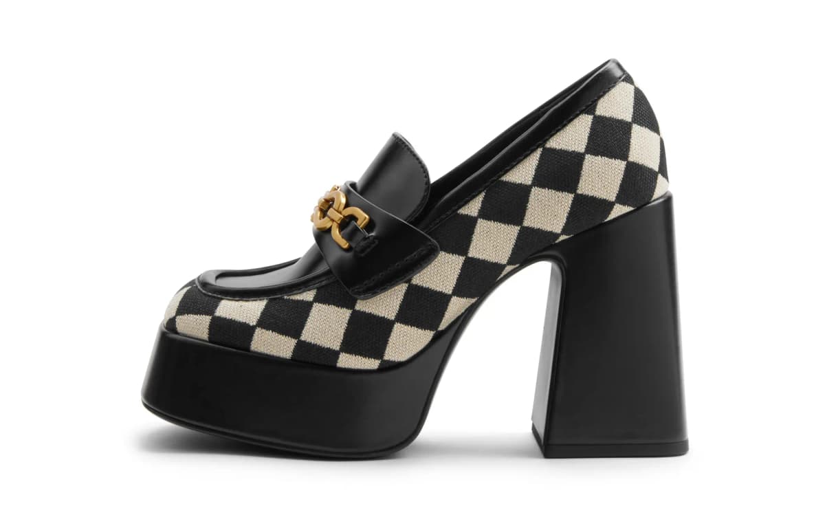 CHARLES&KEITH Chunky Heel High Heels 11.2cm Women's 4