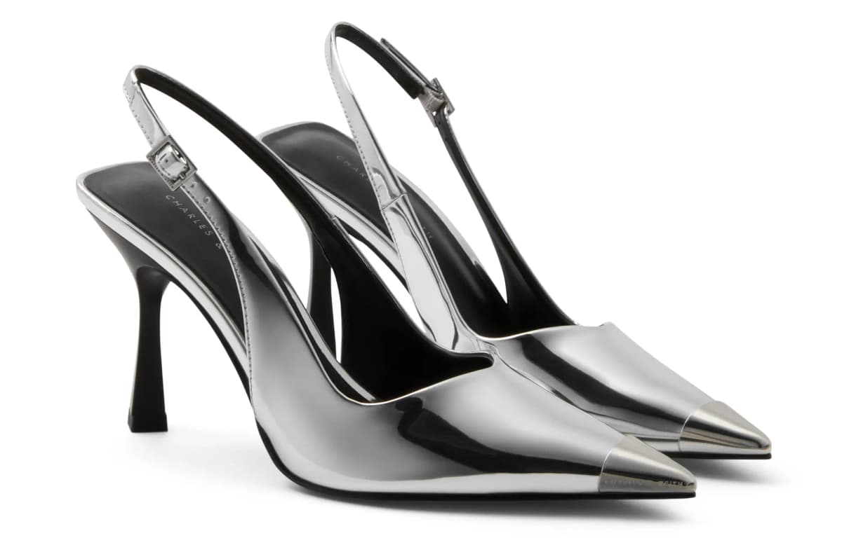 CHARLES&KEITH Qadın Hündürdaban Səndəl 9.1 sm 5