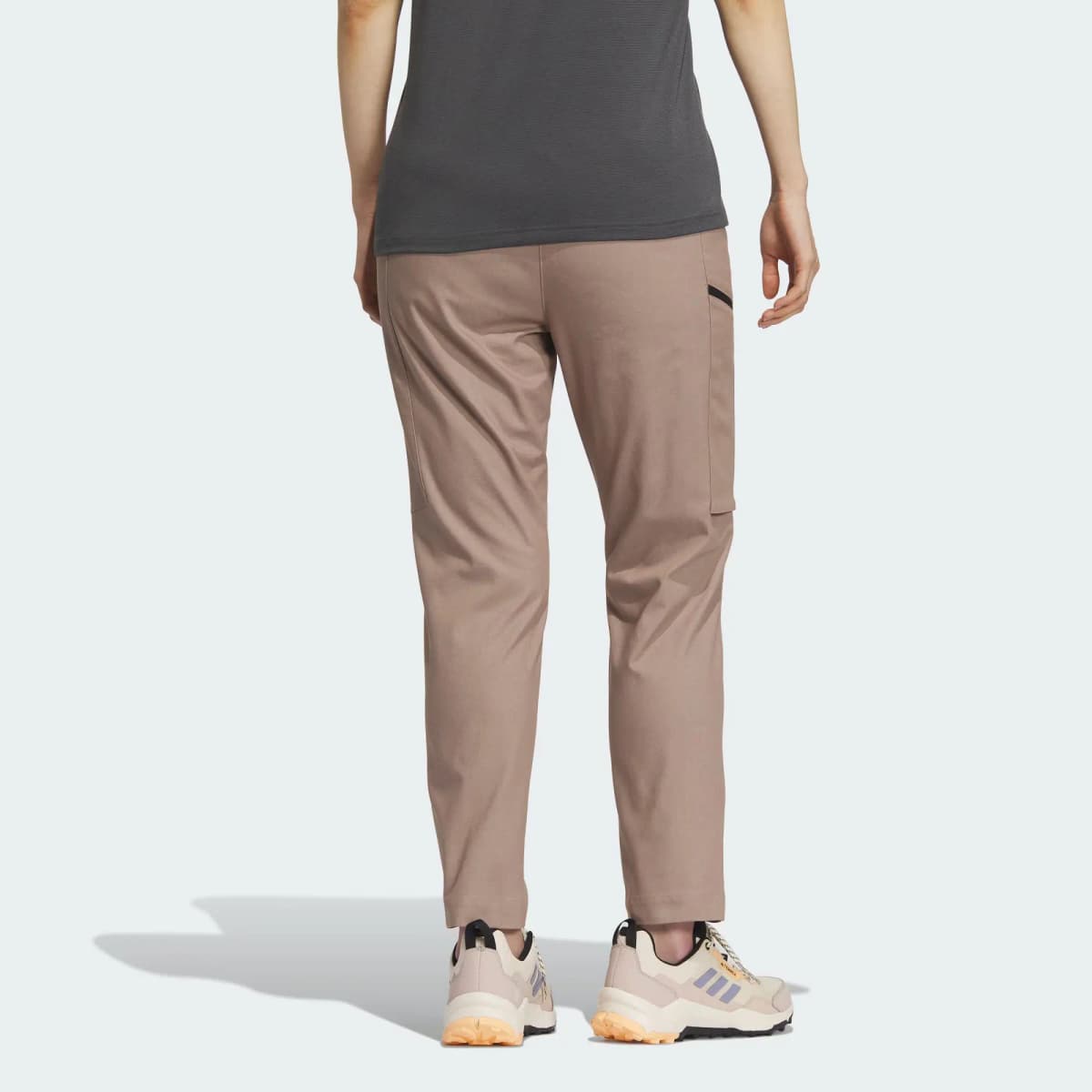 Adidas Kişi İdman Şalvarı Çəhrayı/Qəhvəyi 3