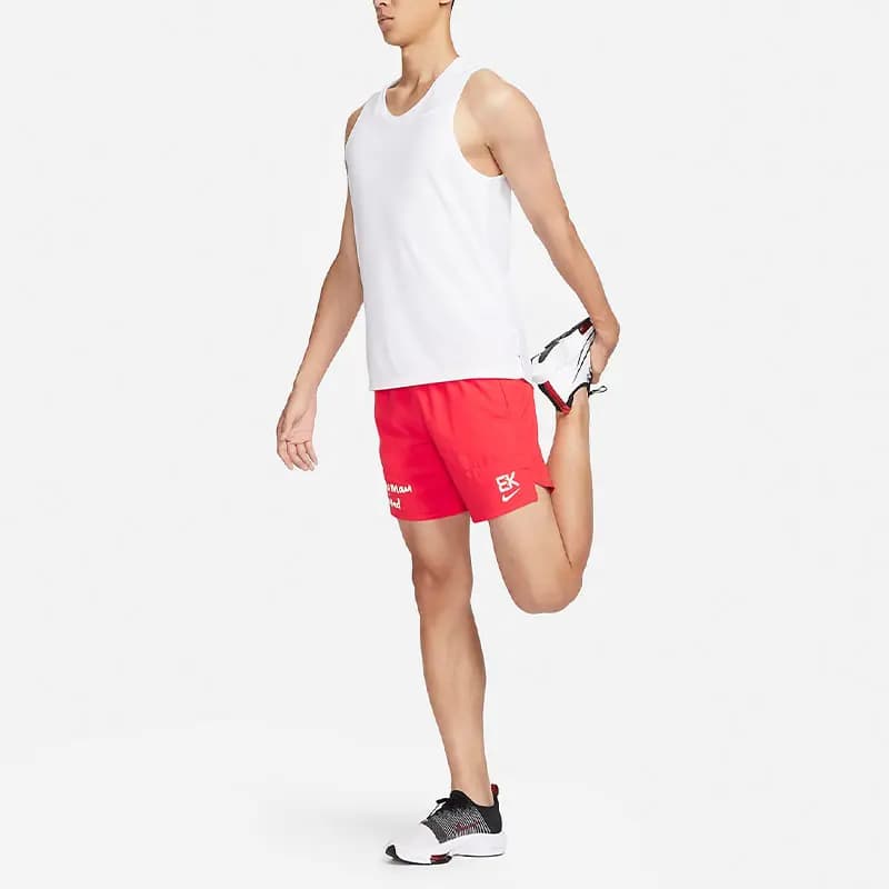 Nike Dri-Fit İdman Şortu Kişi Qırmızı 4
