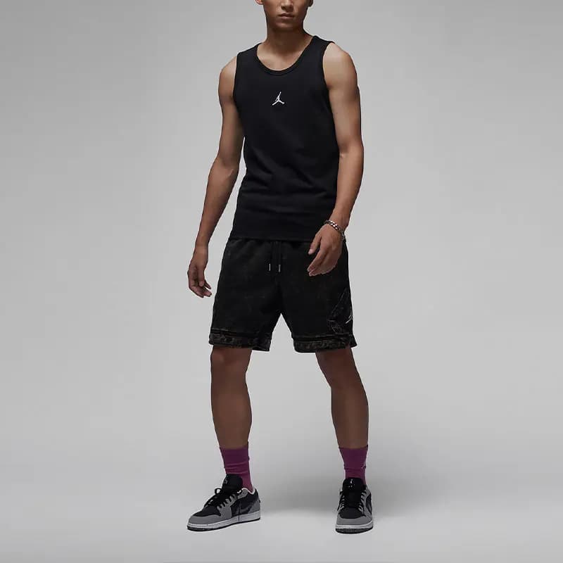Jordan Tank GCEL Embroidery Logo Tank Black 3