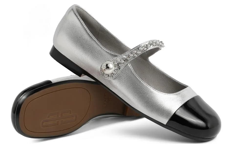 BELLE Flat Mary Jane Shoes Women's 10