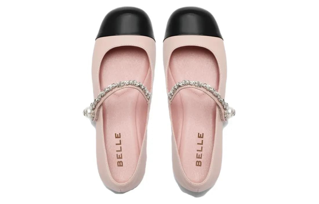 BELLE Flat Mary Jane Shoes Women's 4