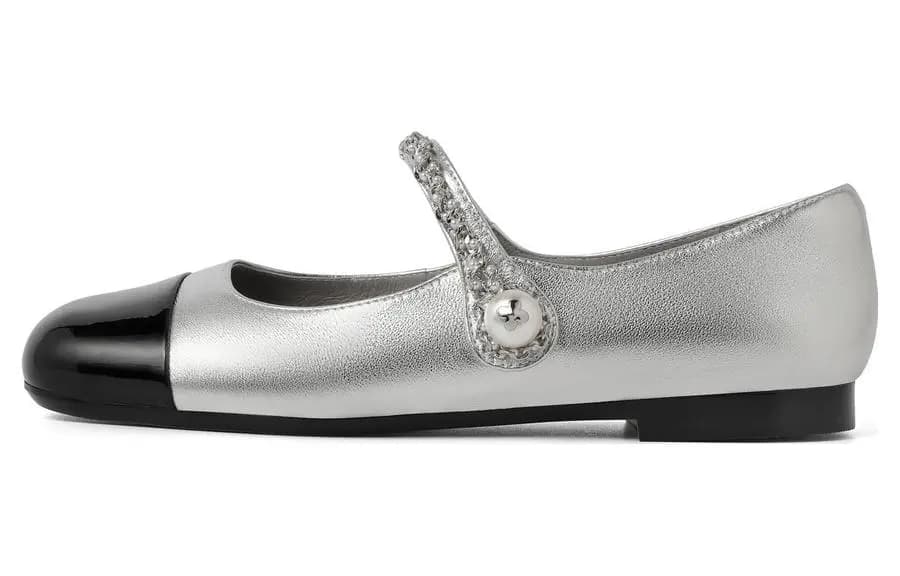 BELLE Flat Mary Jane Shoes Women's 6