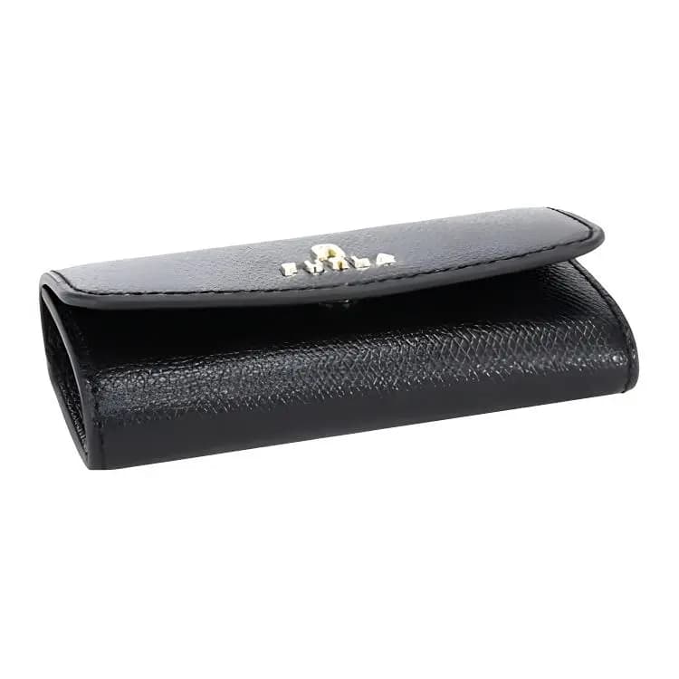 Furla Dəri Açar Qabı Qadın Qara 2