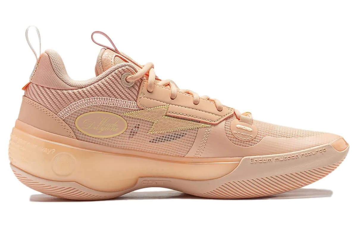 LINING Way Of Wade 10 Low Kişi Basketbol Ayaqqabısı Narıncı 2