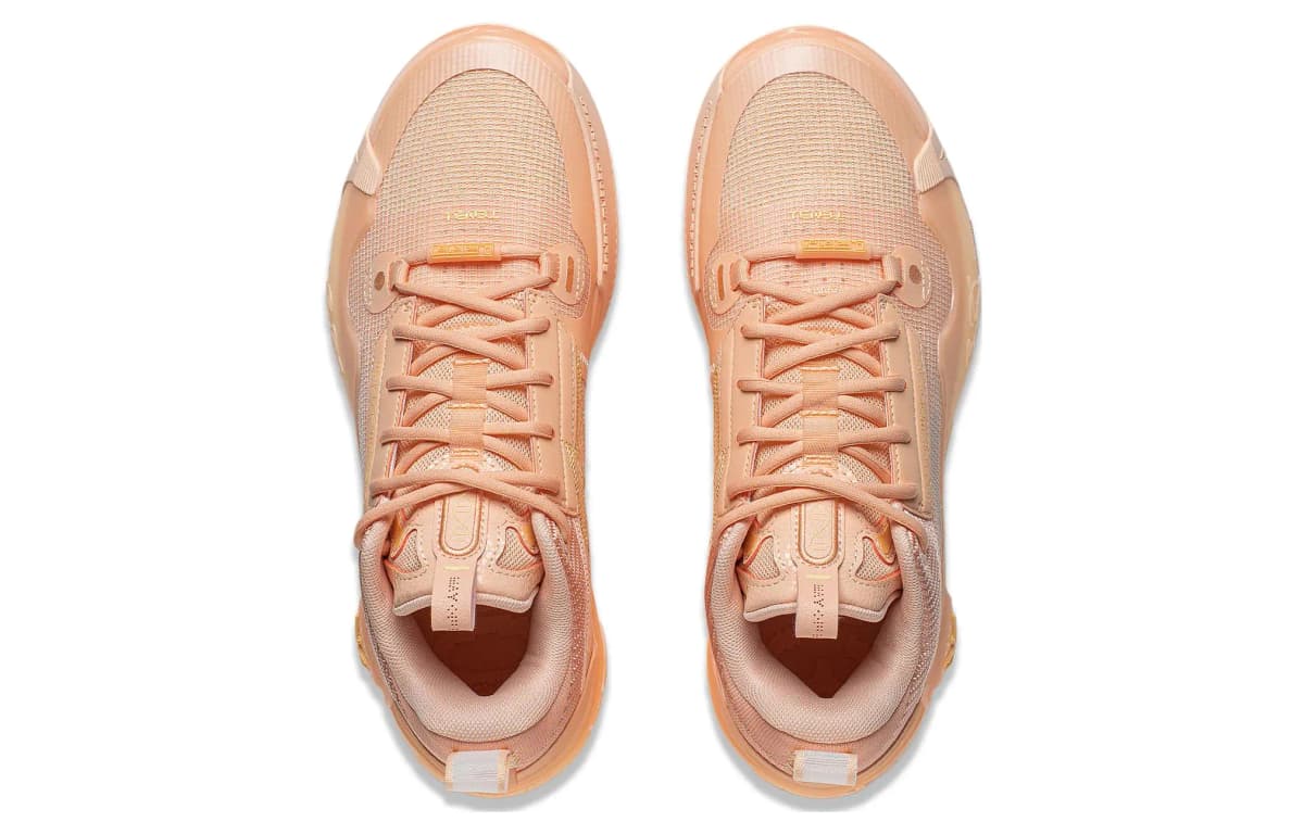 LINING Way Of Wade 10 Low Kişi Basketbol Ayaqqabısı Narıncı 4