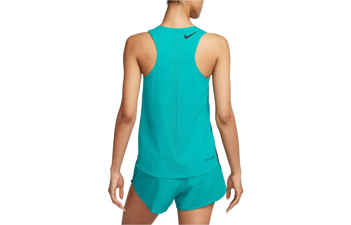 Nike Dri-FIT ADV AeroSwift Solid Color Quick-Dry Racing Sports Vest Women's Blue 2