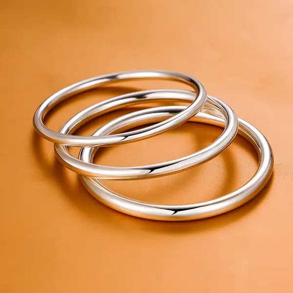 Nine Music Sterling Silver Bracelets Unisex 3