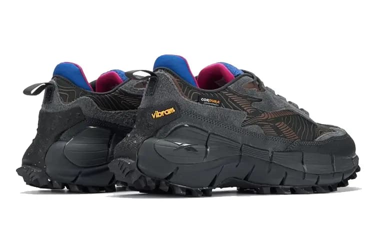 Zig Kinetica 2.5 Edge Reebok 'Pure Grey Collegiate Brown' 2