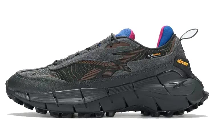 Zig Kinetica 2.5 Edge Reebok 'Pure Grey Collegiate Brown'