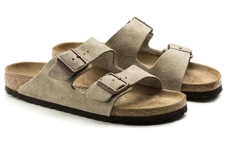 Birkenstock Arizona Suede Leather Səndəl 'Taupe' 3