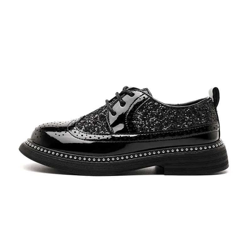 Purr Than Babe Low-Top Kids' Leather Shoes Kids'
