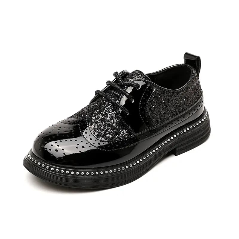 Purr Than Babe Low-Top Kids' Leather Shoes Kids' 2