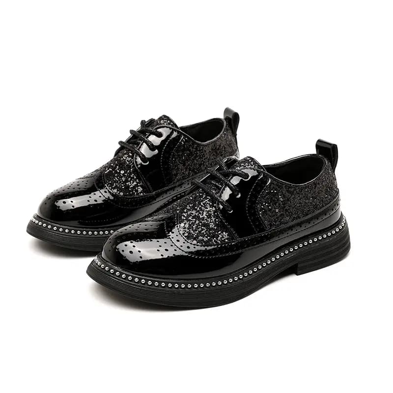 Purr Than Babe Low-Top Kids' Leather Shoes Kids' 4