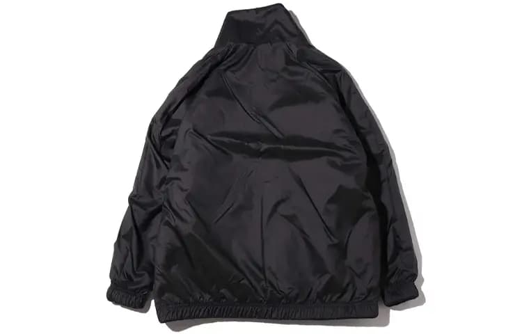 Nike Big Swoosh Fleece Reversible Fleece-Lined Jacket Asian Fit Winter Women's Black 4
