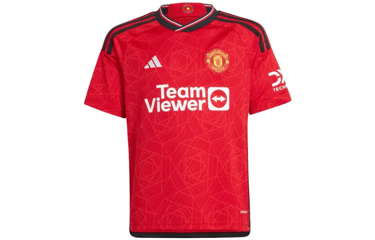 adidas Uşaq Futbol Forması Qırmızı