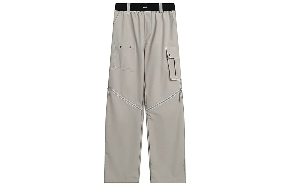 MEIPIN TANG Multi-Pocket Cargo Şalvar Unisex 6