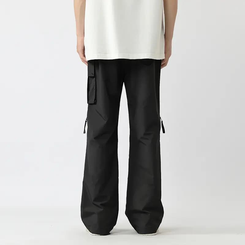 MEIPIN TANG Multi-Pocket Cargo Şalvar Unisex 5
