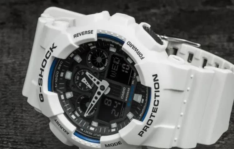 G SHOCK YOUTH Collection Quartz Movement Resin Strap Watch Men's Watches Black Dial 4
