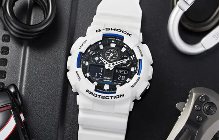 G SHOCK YOUTH Collection Quartz Movement Resin Strap Watch Men's Watches Black Dial 3