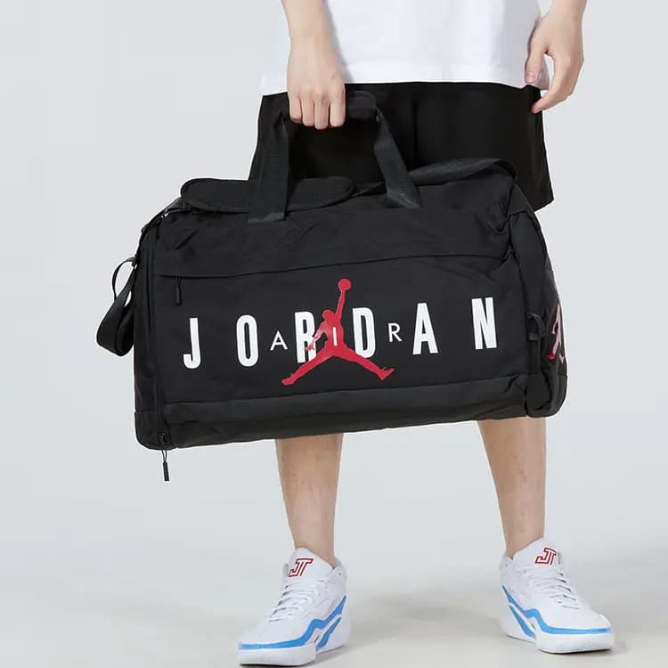 Jordan Polyester Travel Bag Gym Bag Tubas Unisex Black 7