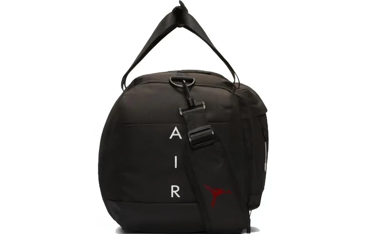 Jordan Polyester Travel Bag Gym Bag Tubas Unisex Black 3