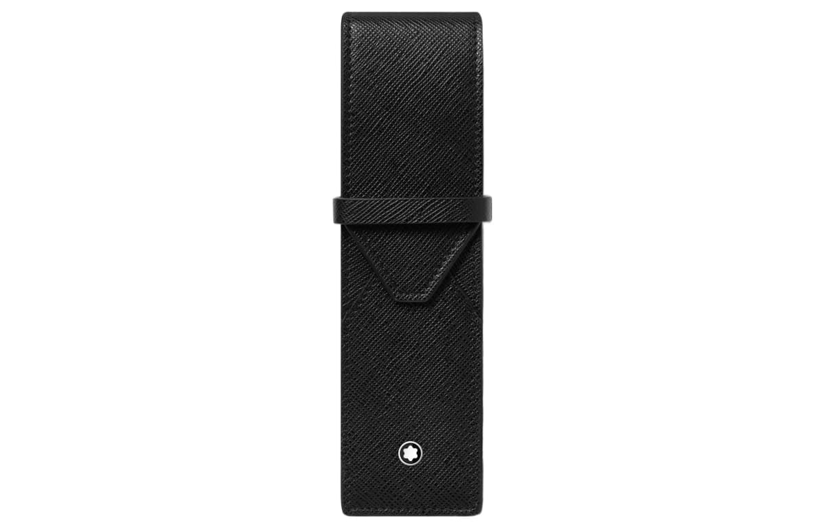 MONTBLANC Masterpiece Collection Dəri Qələm Qabı Kişi Qara