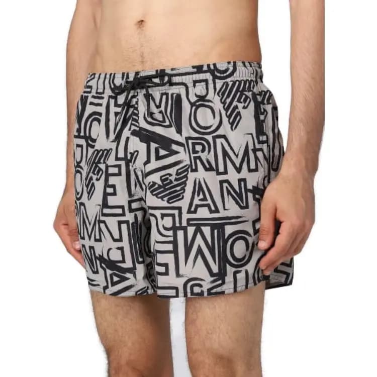 EMPORIO ARMANI Kişi Şortu Boz 3