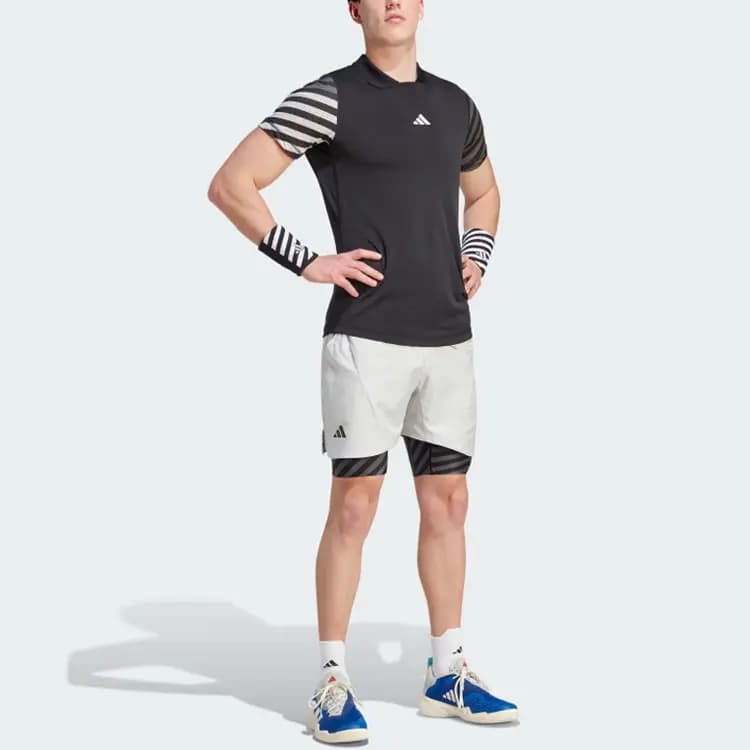Adidas AEROREADY Sports Shorts Men White 7