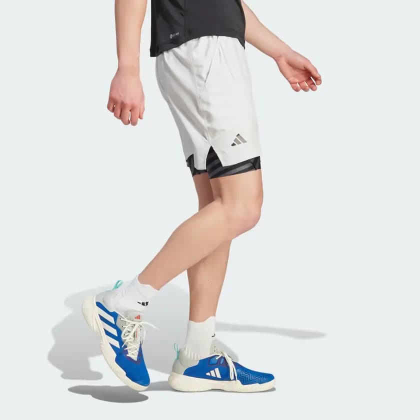 Adidas AEROREADY Sports Shorts Men White 6