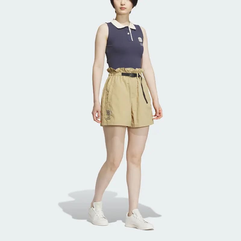 Adidas Originals x ZHANGCHANGXIONG LIANMINGKUAN NAGABA SPORTSWEAR SS23 Qadın Şort Xaki 2