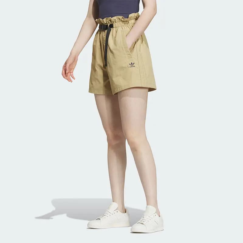 Adidas Originals x ZHANGCHANGXIONG LIANMINGKUAN NAGABA SPORTSWEAR SS23 Qadın Şort Xaki 4