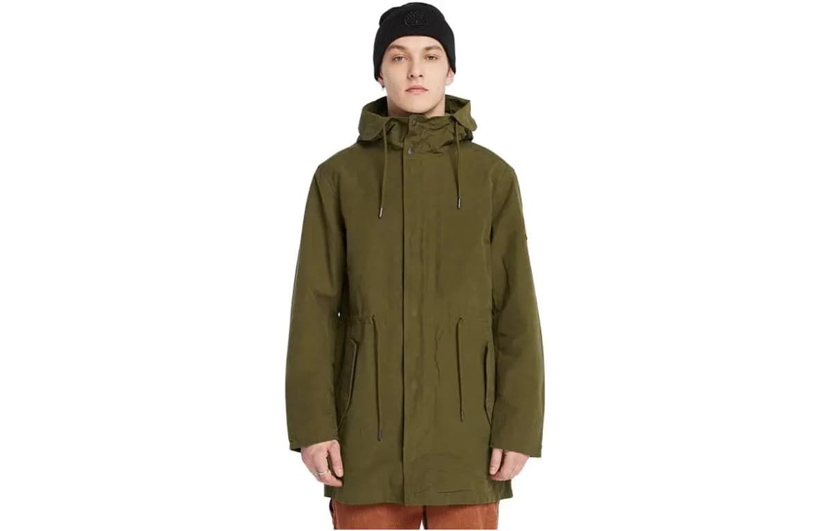 Timberland Kişi Parka Pencəyi Zeytun Yaşılı