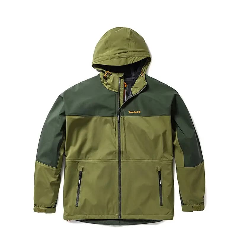 Timberland Windbreaker Unisex Gödəkçə Yaşıl