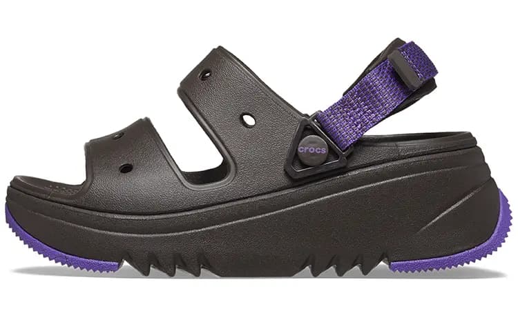 Crocs Hiker Xscape Qadın Sandalı Espresso/Bənövşəyi