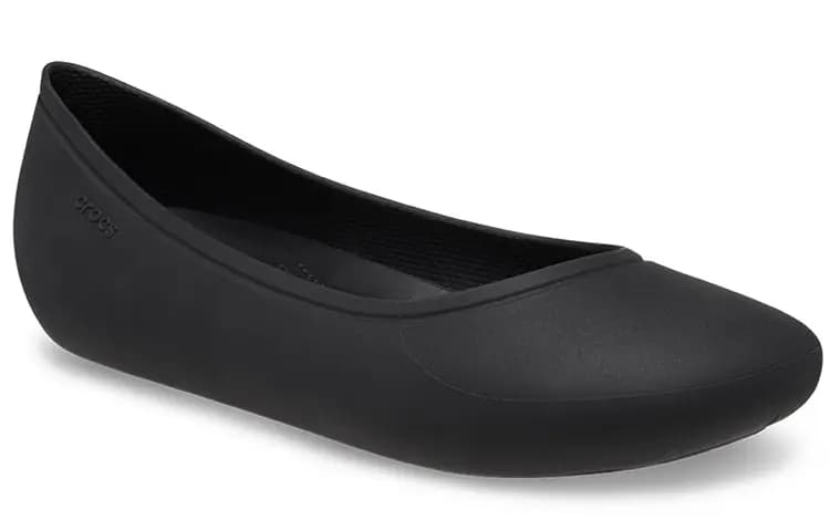 Crocs Brooklyn Flats Qadın Qara 3